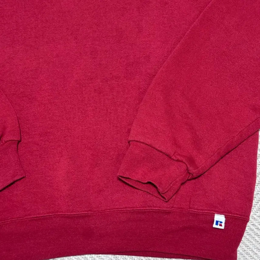 [BUNJANG] 00s Russell Athletic Red Sweatshirt / (M) 00s 빈티지 러셀 애슬레틱 레드 맨투맨