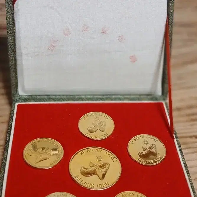 [BUNJANG] 1990 Beijing Asian Games Commemorative Coin Set / (강원 양양) 1990 베이징 아시안게임 기념 주화