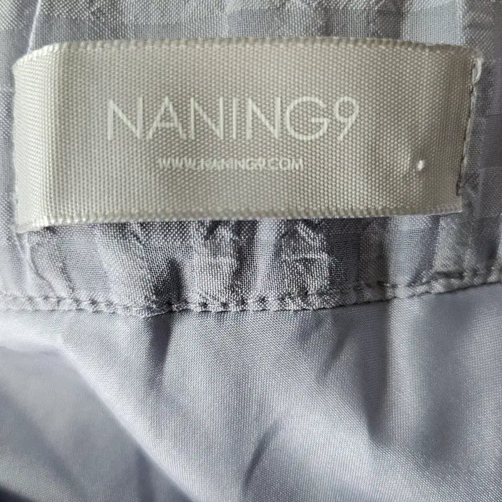 [BUNJANG] Long Sky Blue Check Skirt / 체크 롱 스커트 연하늘색