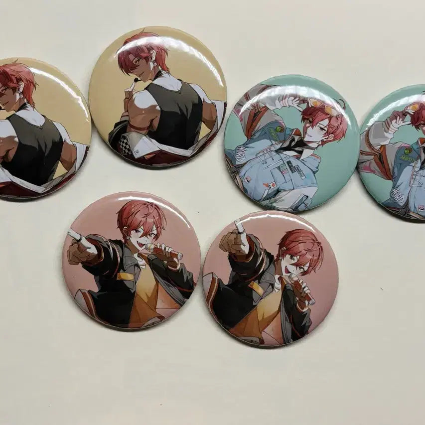 [BUNJANG] PsychoCode Haruto 1000 Days Commemorative Badge Bundle Set / 싸이코드 하루토 1000일 캔뱃지 판매