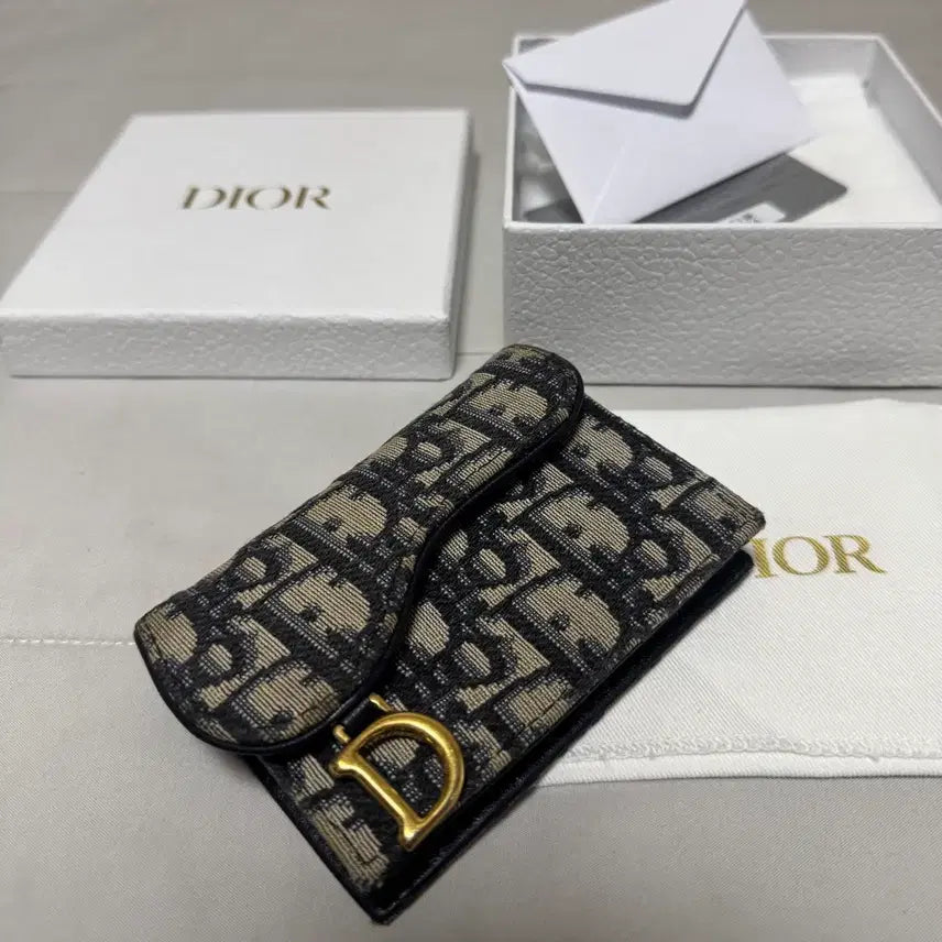 [BUNJANG] Dior Saddle Wallet / [정품] 디올 새들 지갑
