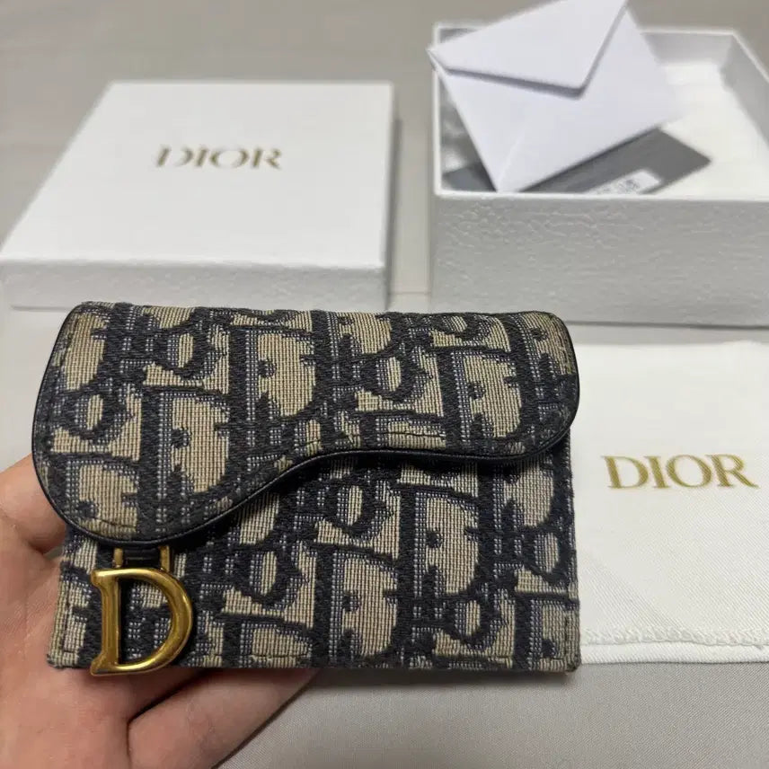 [BUNJANG] Dior Saddle Wallet / [정품] 디올 새들 지갑