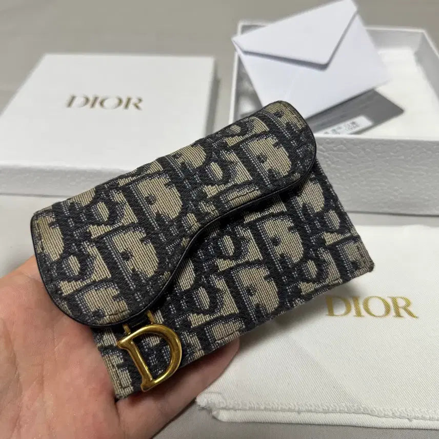 [BUNJANG] Dior Saddle Wallet / [정품] 디올 새들 지갑