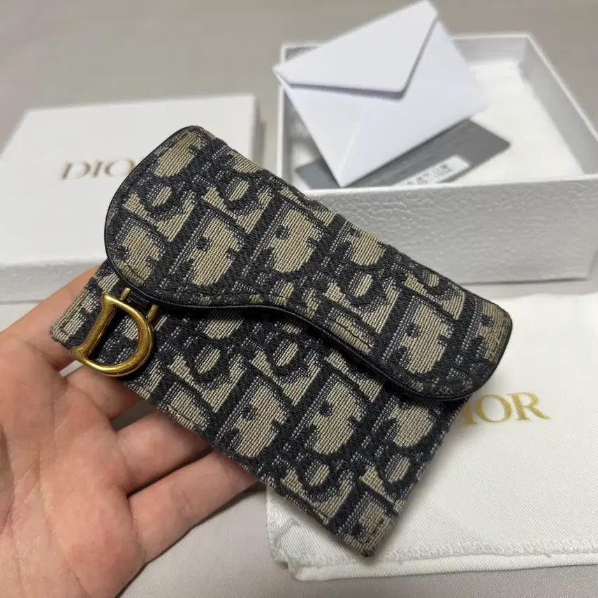 [BUNJANG] Dior Saddle Wallet / [정품] 디올 새들 지갑