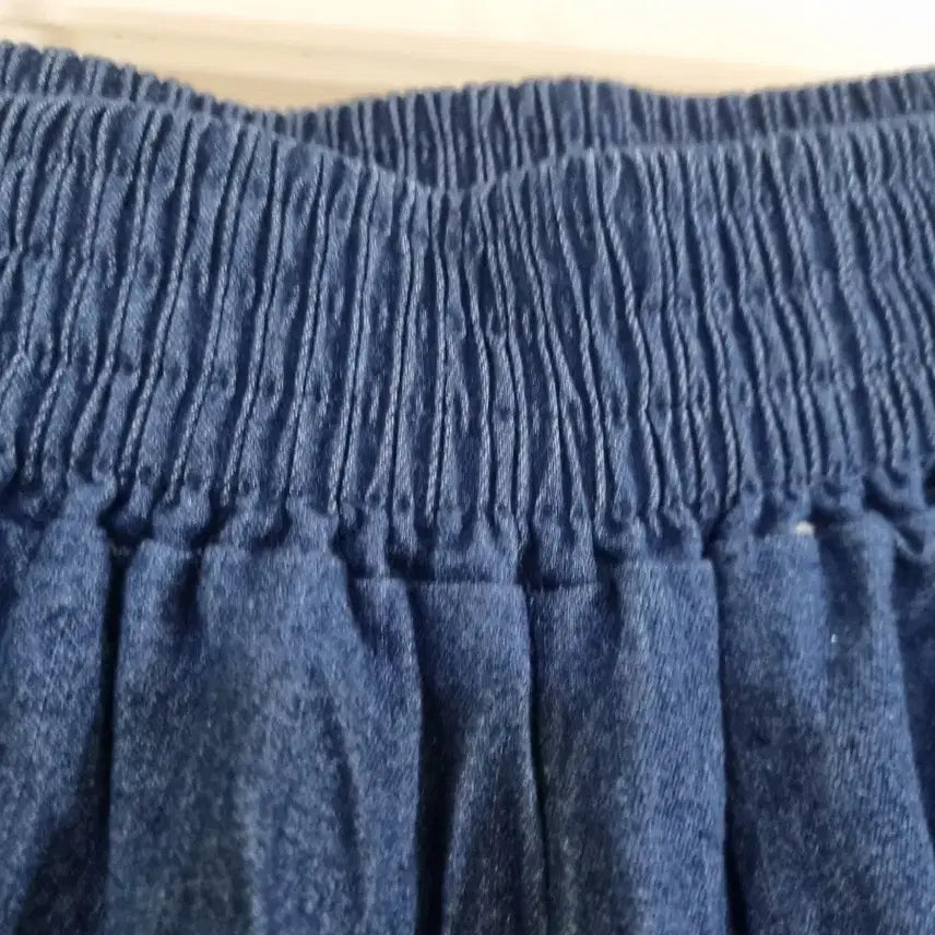 [BUNJANG] Casual Denim Skirt Pants / 여름 캐주얼 청. 치마바지.  깨끗해요. 77까지