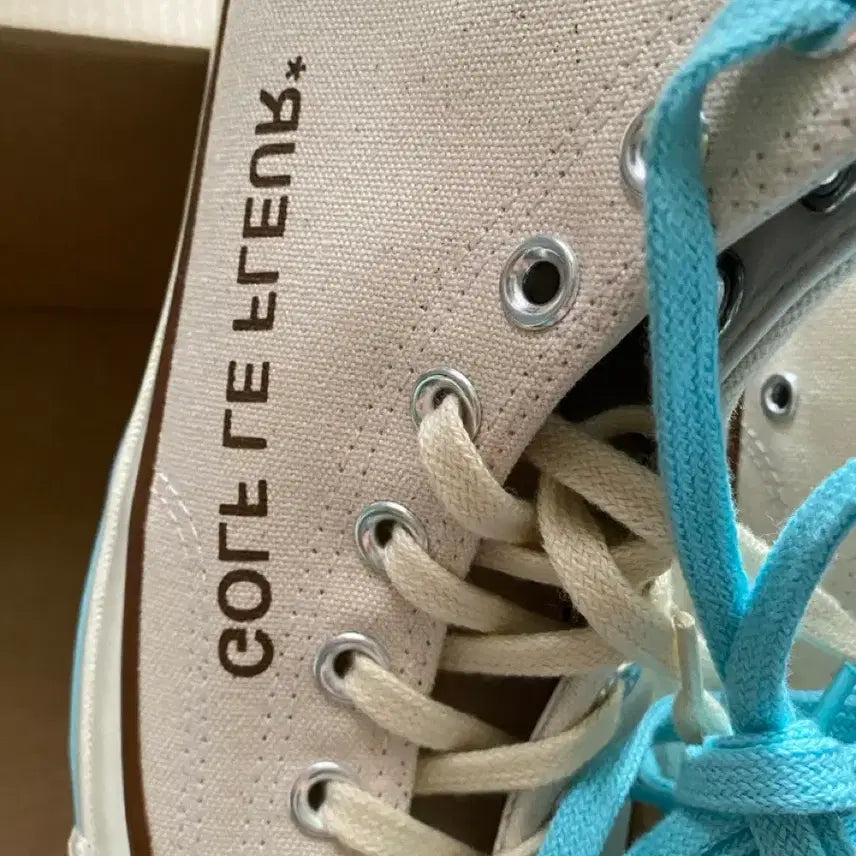 [BUNJANG] Converse Golf Le Fleur Chuck 70 High Parchment Sneakers / 컨버스 X 골프 르 플레르 척 70 하이 파치먼트 (새신발)