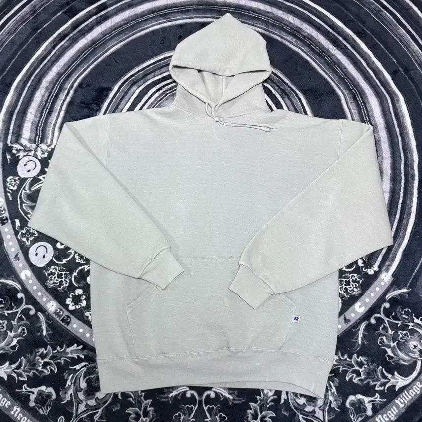 [BUNJANG] 00s Russell Athletic Vintage Cream Hoodie / (L) 00s 빈티지 러셀 애슬레틱 아이보리 후드