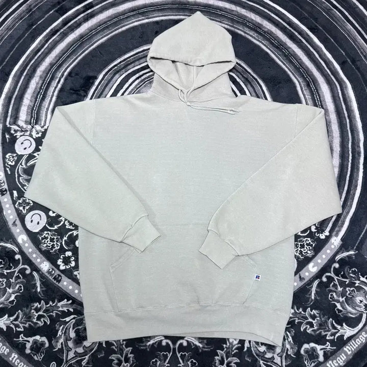 [BUNJANG] 00s Russell Athletic Vintage Cream Hoodie / (L) 00s 빈티지 러셀 애슬레틱 아이보리 후드