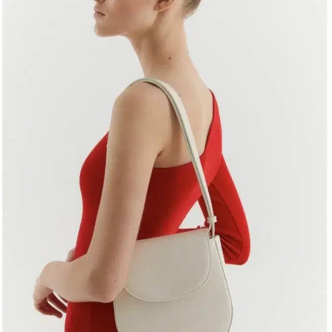 [BUNJANG] Stand Oil Curved Round Shoulder Bag / 스탠드오일 커브드라운드숄더백/크로스백 투웨이//봄맞이 가방