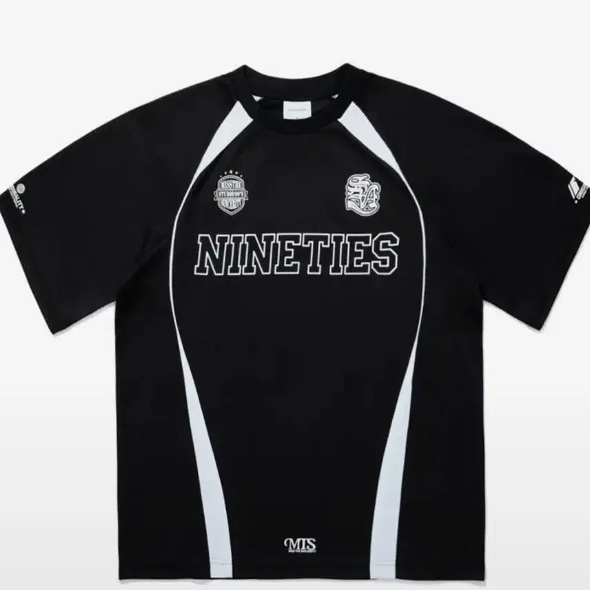 [SOLD OUT] 스포티 메쉬 래글런 티셔츠 블랙 메쉬 반팔