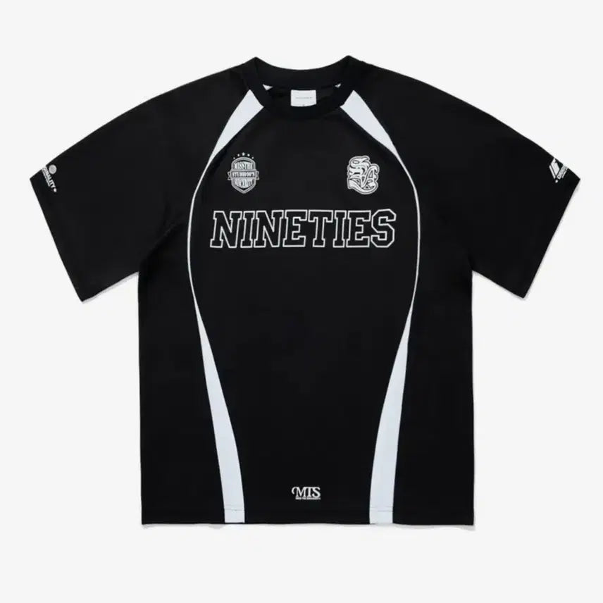 [SOLD OUT] 스포티 메쉬 래글런 티셔츠 블랙 메쉬 반팔