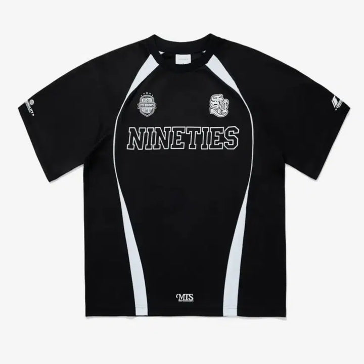 [SOLD OUT] 스포티 메쉬 래글런 티셔츠 블랙 메쉬 반팔