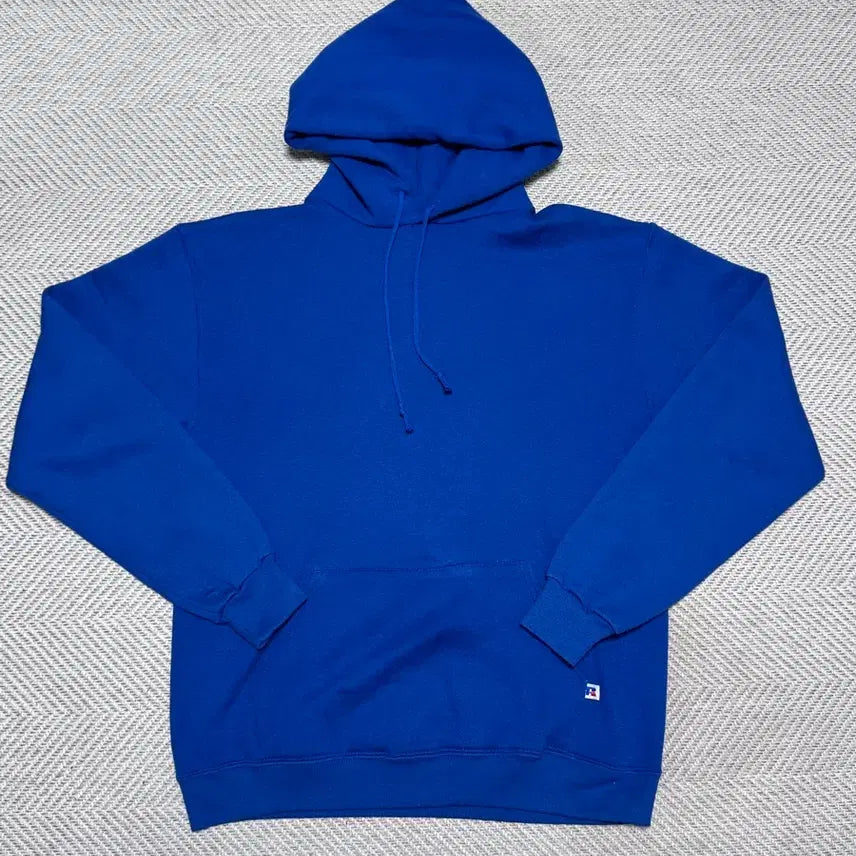 [BUNJANG] 90s Vintage Russell Athletic Blue Hoodie / (L) 90s 빈티지 러셀 애슬레틱 블루 후드