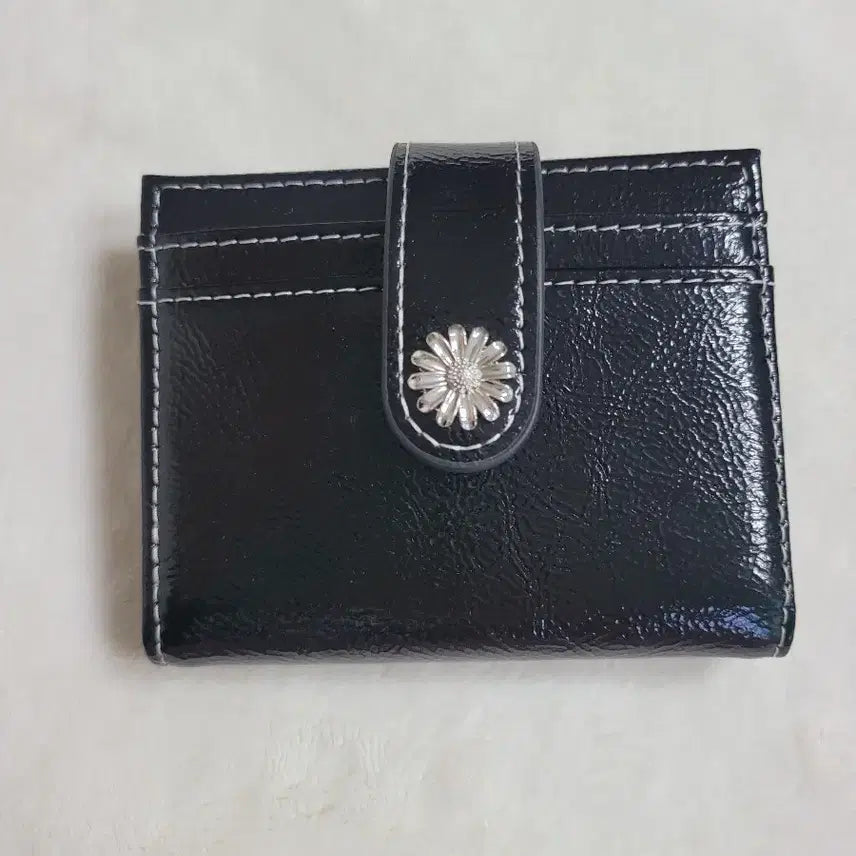 [SOLD OUT] LMQ 르마스크 데이지 반지갑 카드지갑 블랙
