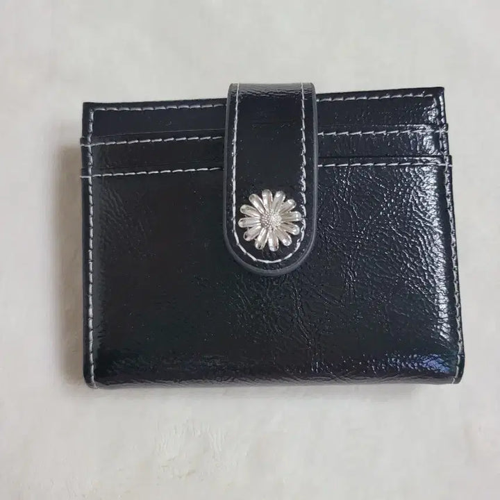 [SOLD OUT] LMQ 르마스크 데이지 반지갑 카드지갑 블랙