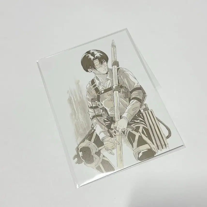 [BUNJANG] Attack on Titan Levi Special Edition Postcard / 진격의거인 극장판 특전 일본판 리바이엽서