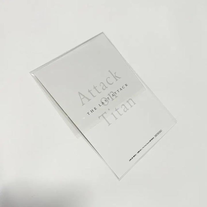 [BUNJANG] Attack on Titan Levi Special Edition Postcard / 진격의거인 극장판 특전 일본판 리바이엽서