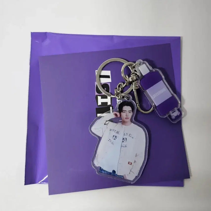 [BUNJANG] Listerine ENHYPEN Sunghoon Keyring / 리스테린 엔하이픈 콜라보 키링 성훈