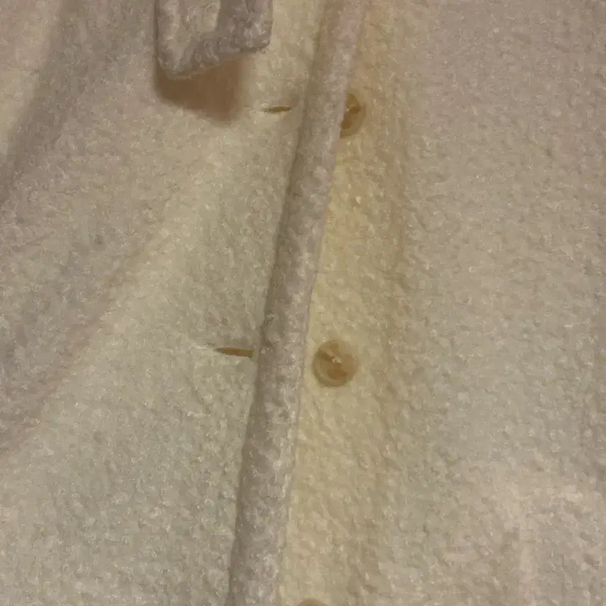 [BUNJANG] Boucle Half Coat - Ivory / 부클하프코트
