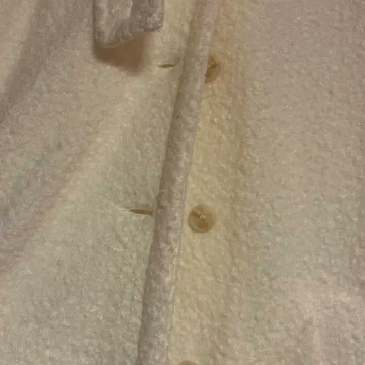 [BUNJANG] Boucle Half Coat - Ivory / 부클하프코트