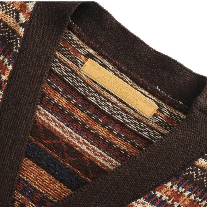 [BUNJANG] Oldjoe Fair Isle Cardigan / 올드조(oldjoe) 페어아일 가디건