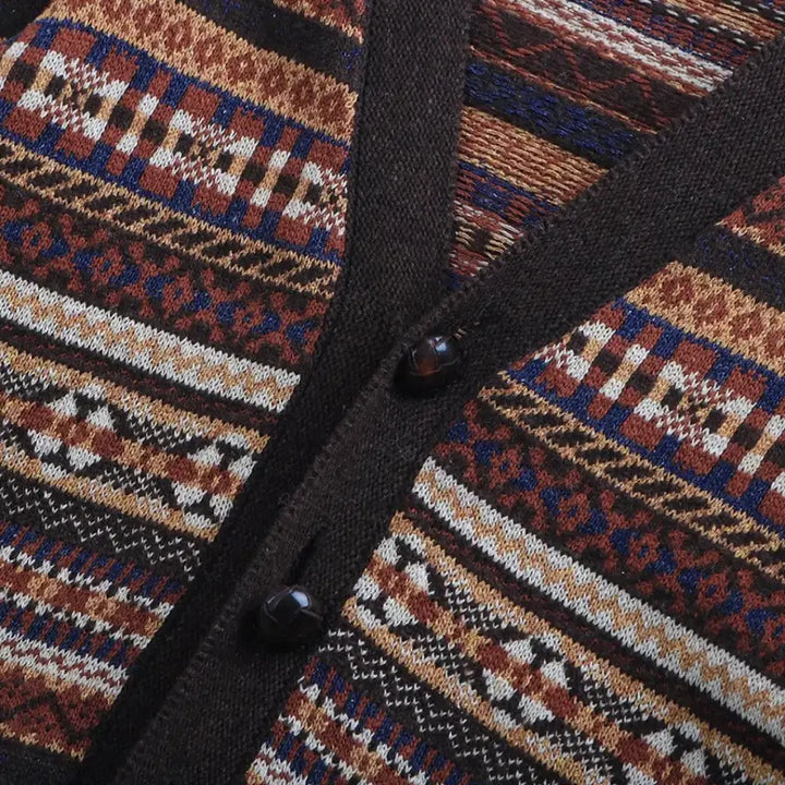 [BUNJANG] Oldjoe Fair Isle Cardigan / 올드조(oldjoe) 페어아일 가디건