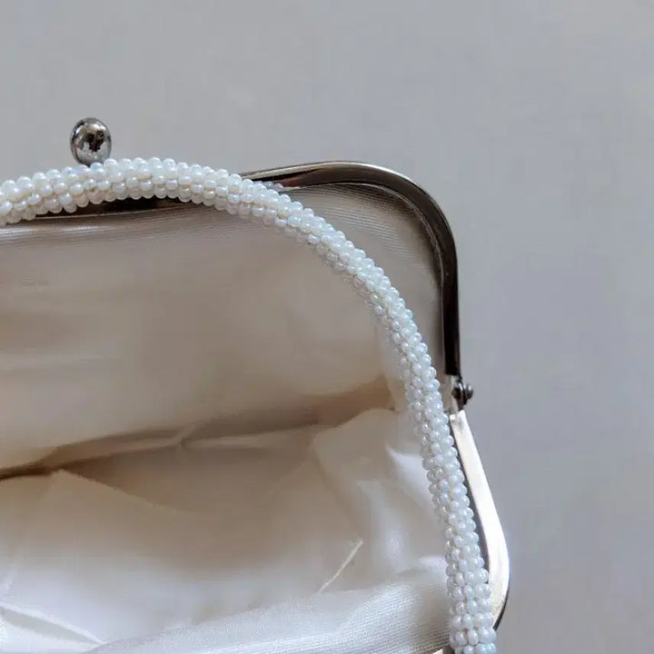 [BUNJANG] Cherry Blossom Beaded Handbag / 벛꽃 비즈 핸드백