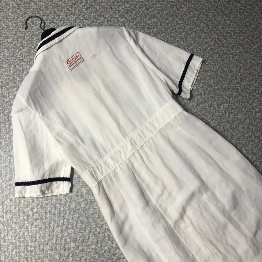 [BUNJANG] Overdueflair Vintage Sailor Dress / overdueflair 오버듀플레어 25년 빈티지 세일러 원피스 드레스