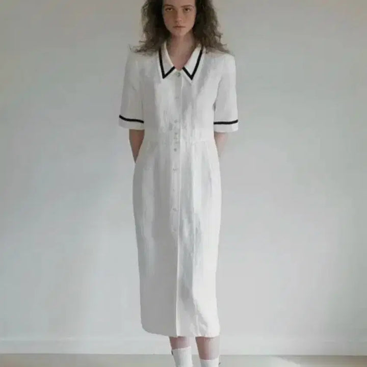 [BUNJANG] Overdueflair Vintage Sailor Dress / overdueflair 오버듀플레어 25년 빈티지 세일러 원피스 드레스