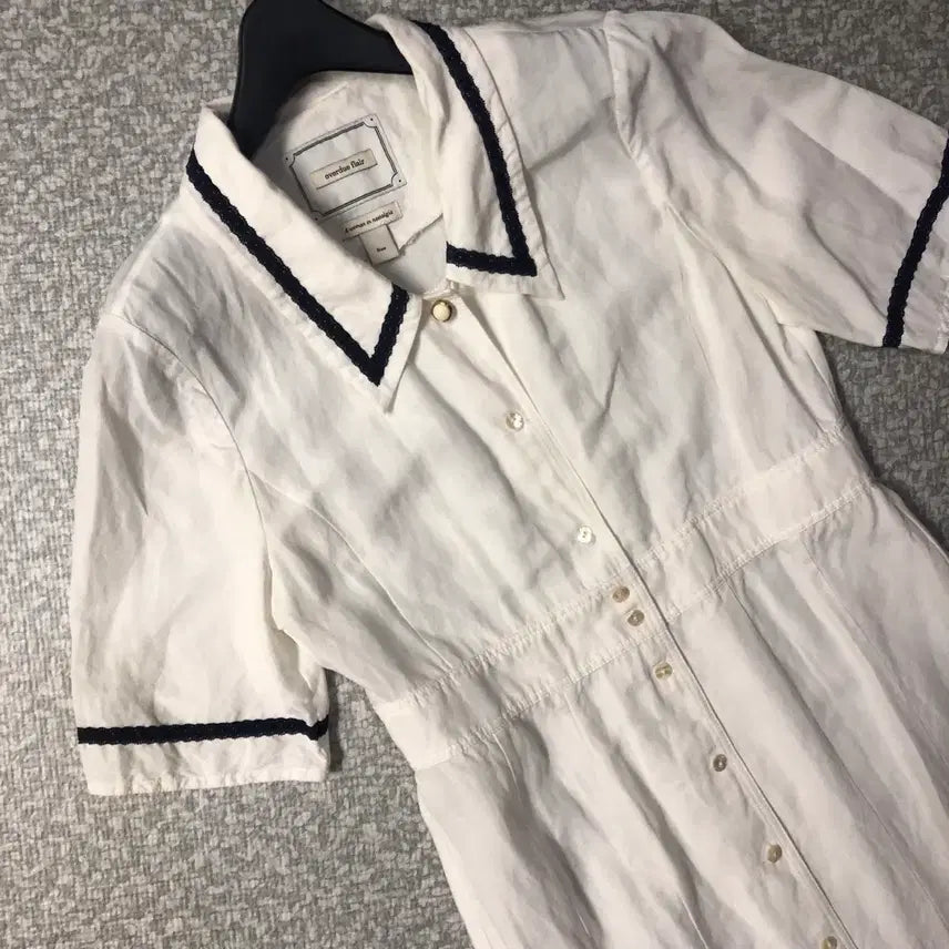[BUNJANG] Overdueflair Vintage Sailor Dress / overdueflair 오버듀플레어 25년 빈티지 세일러 원피스 드레스