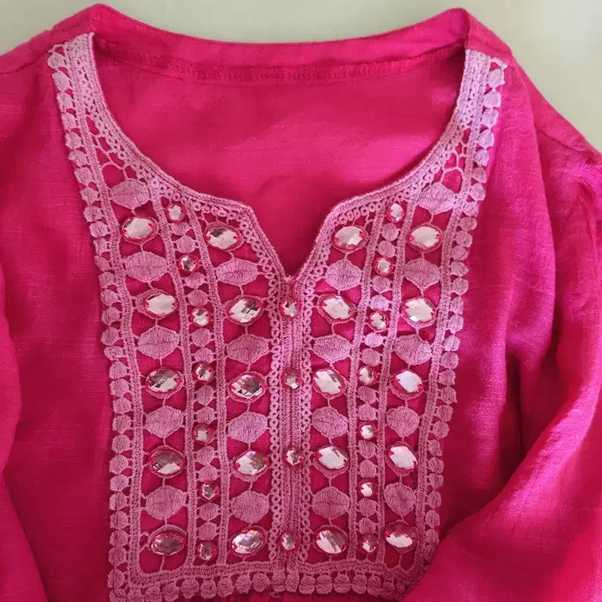 [BUNJANG] Beaded Blouse / 비즈장식 블라우스