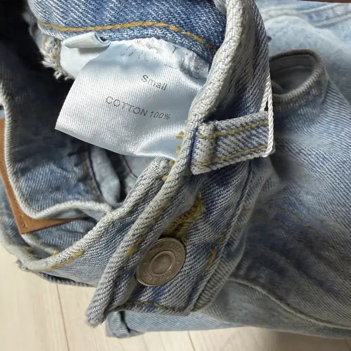 [BUNJANG] The Reel Relaxed Fit Denim Pants Light Blue / 더릴 relaxed fit denim S 라이트블루