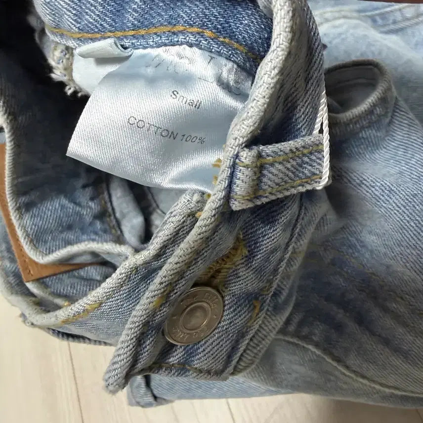 [BUNJANG] The Reel Relaxed Fit Denim Pants Light Blue / 더릴 relaxed fit denim S 라이트블루