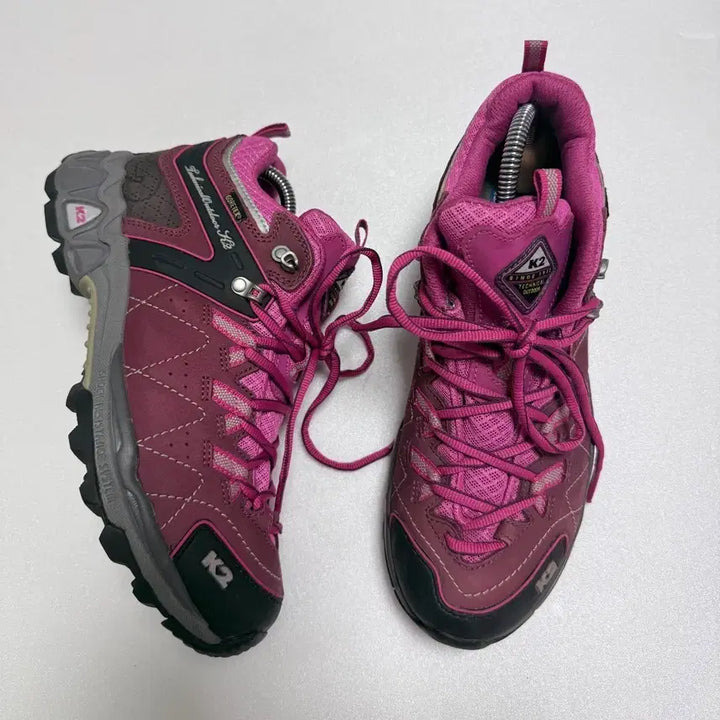 [BUNJANG] K2 Gore-Tex Hiking Shoes (Pink) - Women's / K2 고어텍스 등산화 핑크 여성용