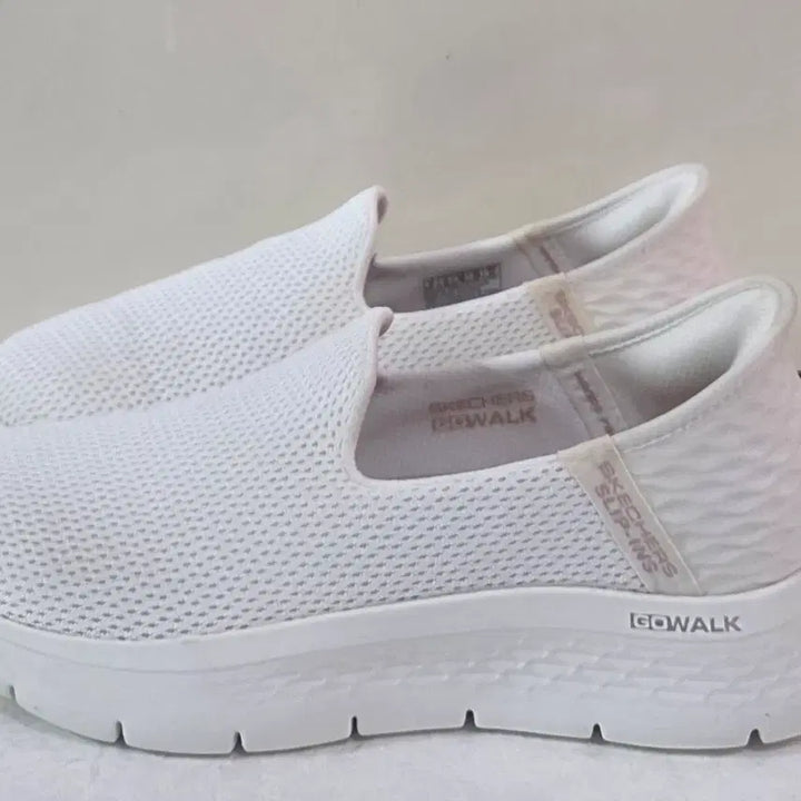[BUNJANG] Skechers GoWalk Flex-Relish Hands-Free Slip-ins Off White / [250] 스케쳐스 고워크 플렉스-릴리쉬 핸즈프리 슬립인스ㅡ단종매물최저가