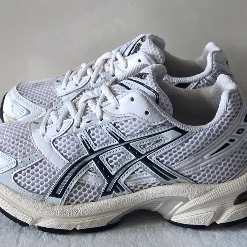 [BUNJANG] ASICS Gel-1130 White Cloud Grey Running Shoes / [245] 아식스 젤1130 화이트클라우드그레이