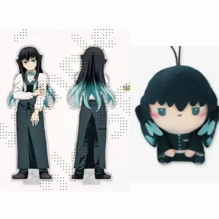[BUNJANG] Demon Slayer Muichiro Tokito Acrylic Mochi Pico Nui Bundle Set / 귀멸의칼날 무이치로 목테일바 아크릴 모찌피코 누이(택ㅇ)