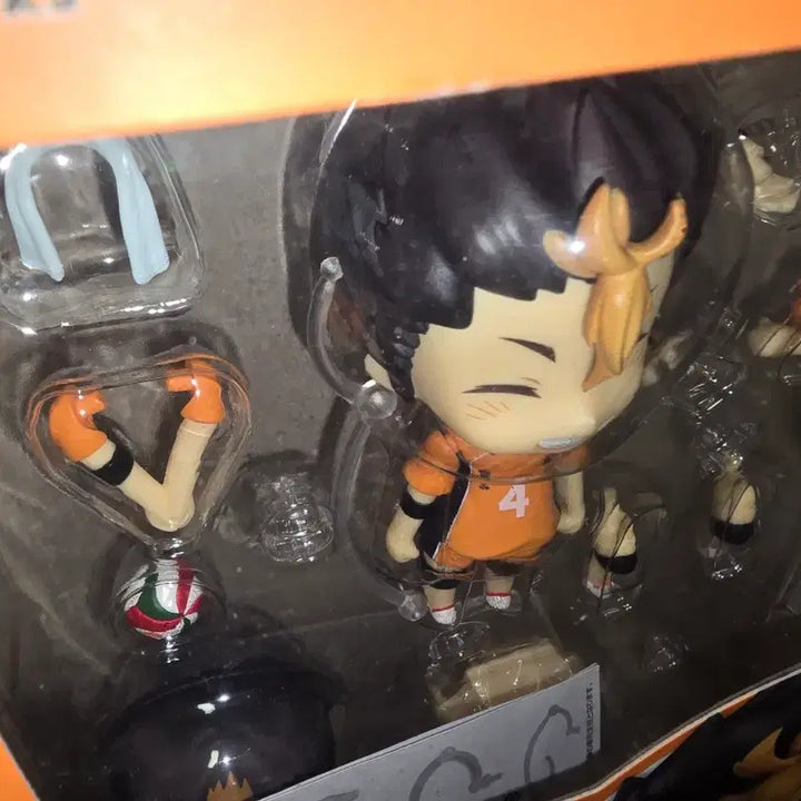 [BUNJANG] Haikyuu! Nishinoya Yuu Nendoroid Figure / 하이큐 니시노야 유우 넨도로이드 592 피규어 만년캘린더 전차스 엽서