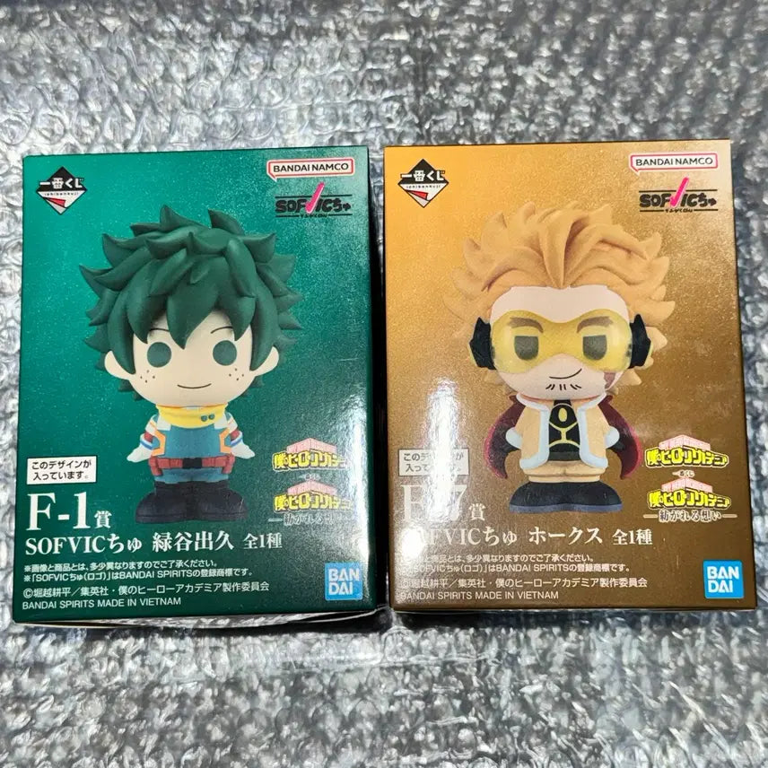 [BUNJANG] My Hero Academia Midoriya Izuku Deku Sofvi Figure / 나히아 히로아카 미도리야 이즈쿠 호크스 소프빅 제일복권 F상 미개봉
