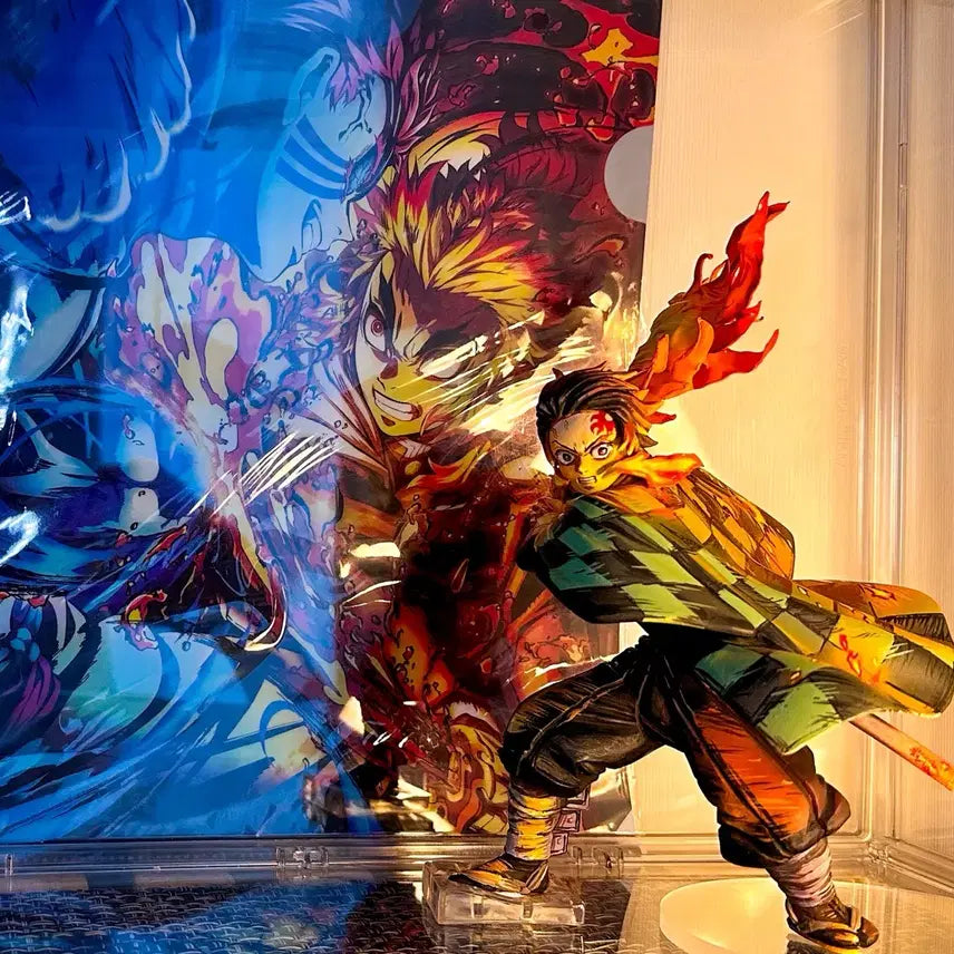 [BUNJANG] Demon Slayer Kamado Tanjirou 2D Repainted Figure / 귀멸의칼날 카마도 탄지로 레진 리페인팅 2D도색 애니도색 리페인트 피규어