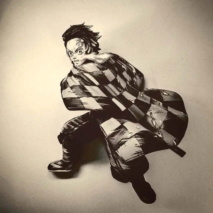 [BUNJANG] Demon Slayer Kamado Tanjirou 2D Repainted Figure / 귀멸의칼날 카마도 탄지로 레진 리페인팅 2D도색 애니도색 리페인트 피규어
