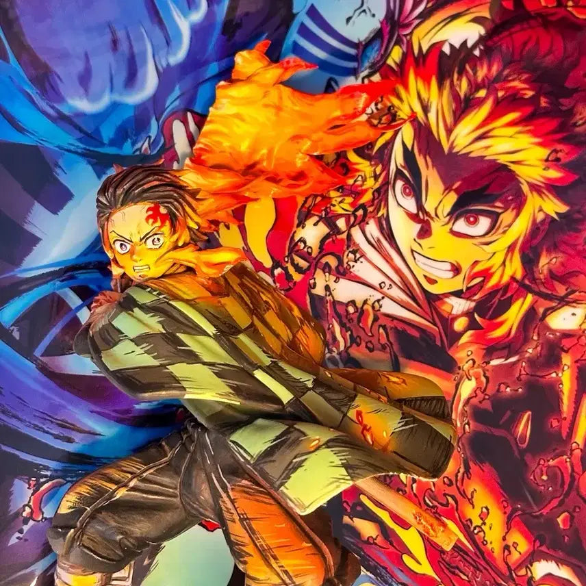 [BUNJANG] Demon Slayer Kamado Tanjirou 2D Repainted Figure / 귀멸의칼날 카마도 탄지로 레진 리페인팅 2D도색 애니도색 리페인트 피규어