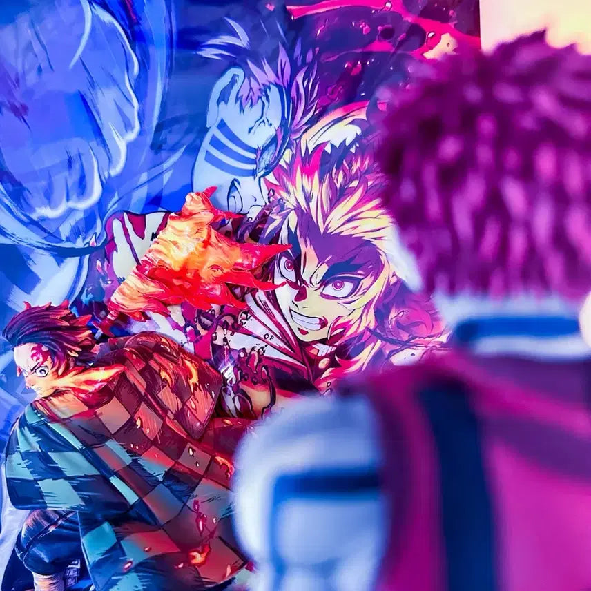 [BUNJANG] Demon Slayer Kamado Tanjirou 2D Repainted Figure / 귀멸의칼날 카마도 탄지로 레진 리페인팅 2D도색 애니도색 리페인트 피규어