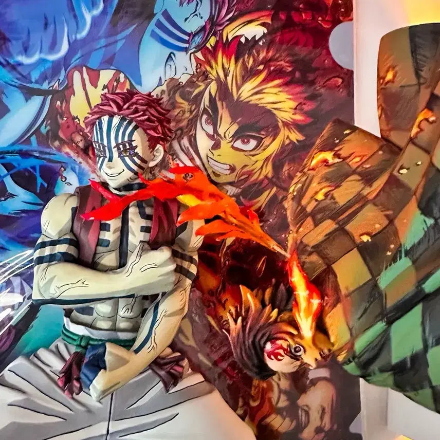 [BUNJANG] Demon Slayer Kamado Tanjirou 2D Repainted Figure / 귀멸의칼날 카마도 탄지로 레진 리페인팅 2D도색 애니도색 리페인트 피규어
