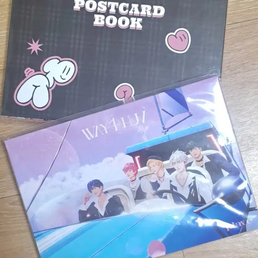 [BUNJANG] Sam3we Weverse Official Postcard Book Set / 미개봉) 삼왜 웨포럽 엽서북 세트