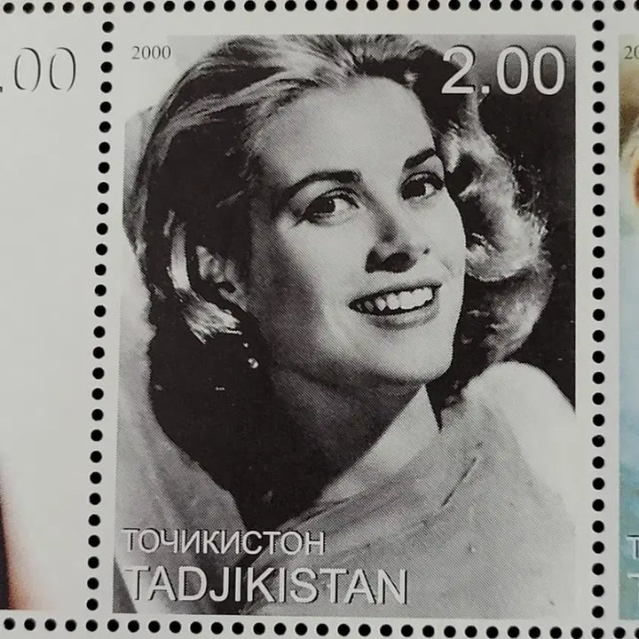 [BUNJANG] Grace Kelly Commemorative Stamp / 2000년 모나코 그레이스켈리 왕비기념 우표Grace Kelly
