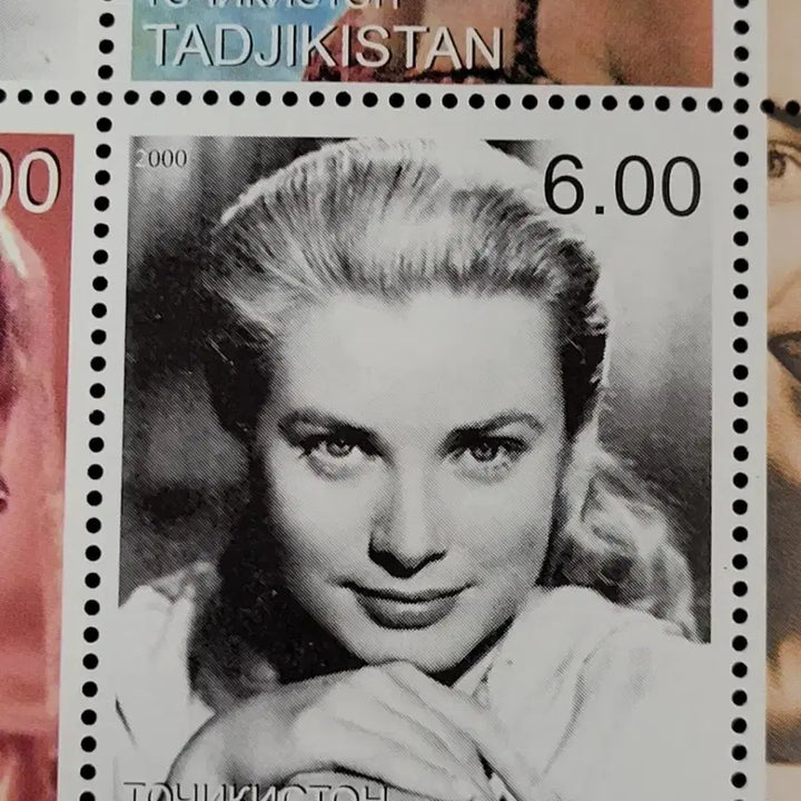 [BUNJANG] Grace Kelly Commemorative Stamp / 2000년 모나코 그레이스켈리 왕비기념 우표Grace Kelly