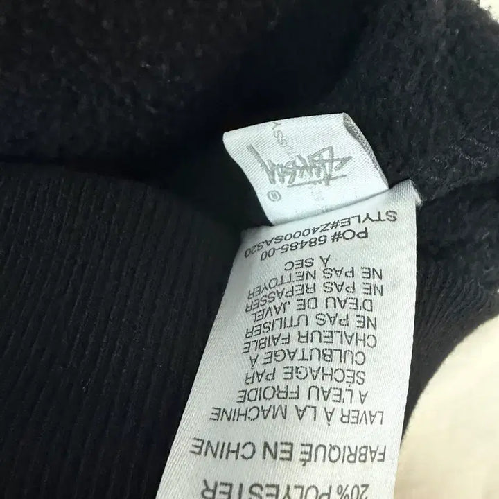 [BUNJANG] Stussy Hooded Sweatshirt L Black / 스투시 후드티 L 블랙