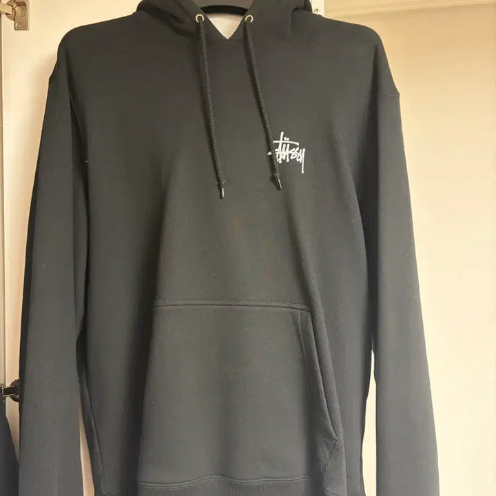 [BUNJANG] Stussy Hooded Sweatshirt L Black / 스투시 후드티 L 블랙