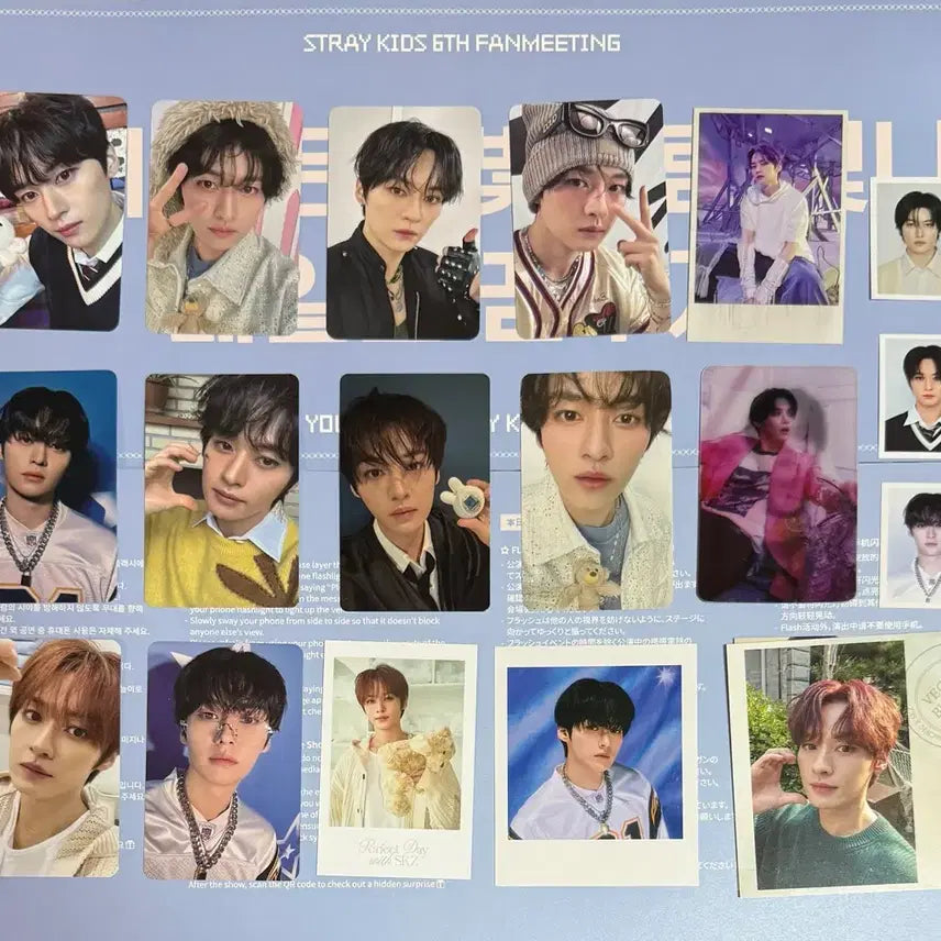 [BUNJANG] Stray Kids Lee Know Photocard Bundle Set / 스트레이키즈 스키즈 리노 민호 포카 일괄 판매